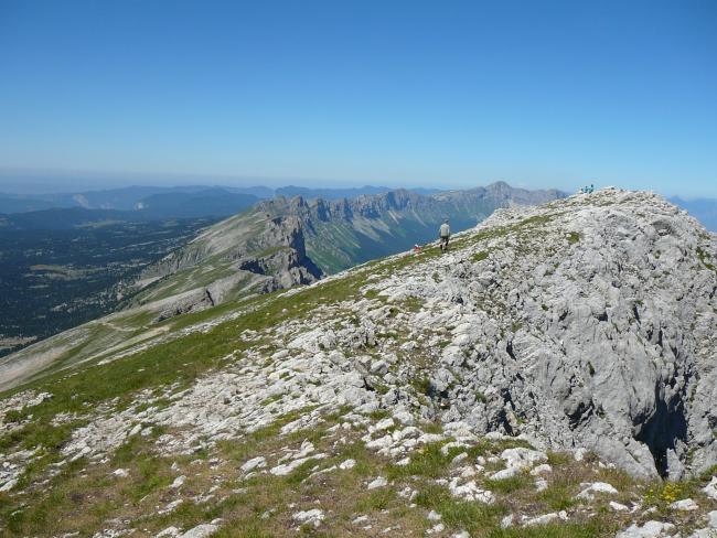 Vue des crêtes